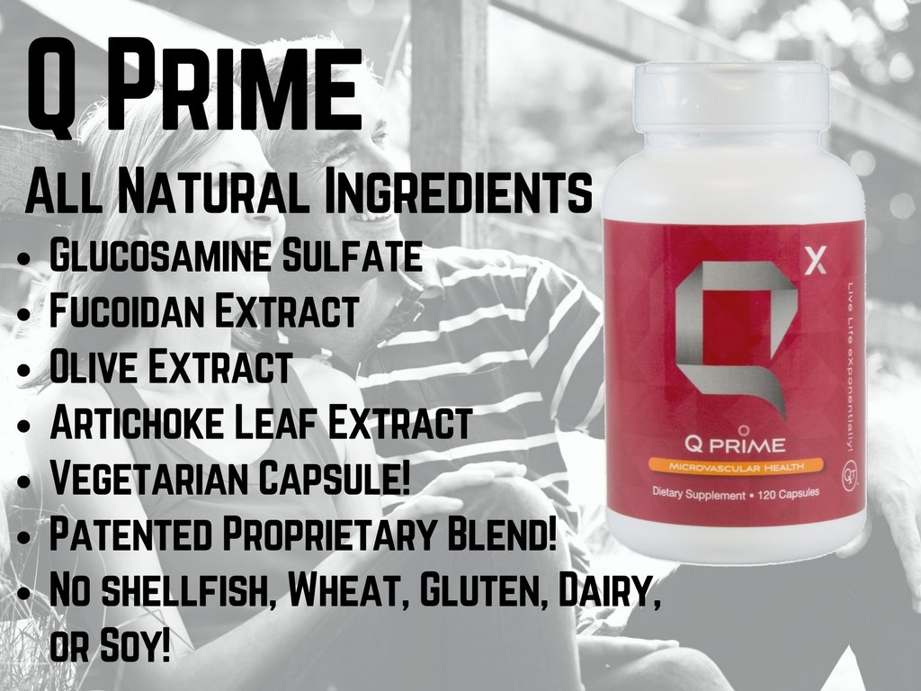 Q Prime Best Blood Flow Optimizer for Vascular Health and Blood