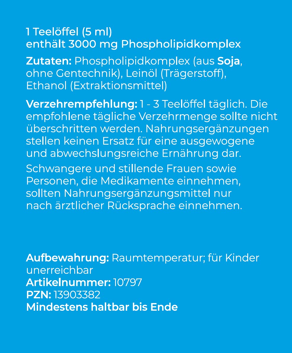 BodyBio PC Phospholipidkomplex liposomal 237ml (Phosphatidylcholin und andere Phospholipide)