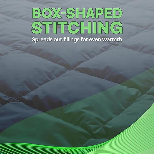Miniatura 5 de Sacred Thread Edredón reversible Poliéster y rayón derivado del relleno de edredón de bambú, para todas las estaciones, relleno alternativo al