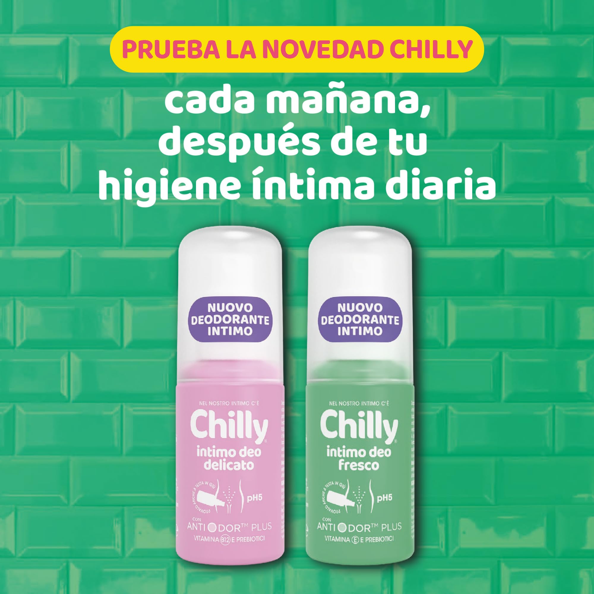 Desodorante íntimo en pulverizador Chilly delicado 50 ml — view 7