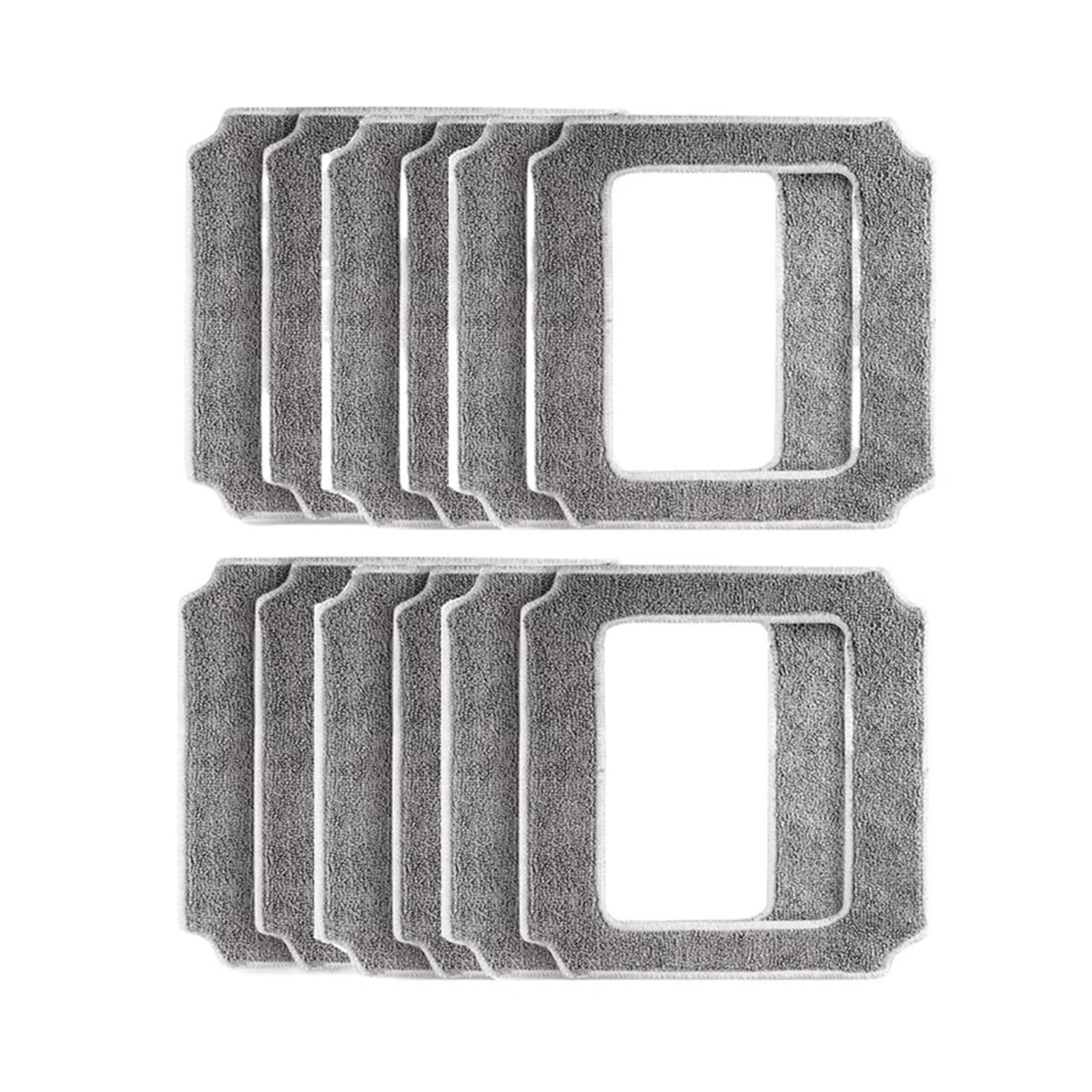Panno for La Pulizia, Compatibile Con ABIR, Robot Lavavetri WD8, Stracci Lavabili Riutilizzabili for Il Lavaggio Dei Pezzi Di Ricambio In Vetro Delle Finestre, Tamponi for La Pulizia(12pcs)