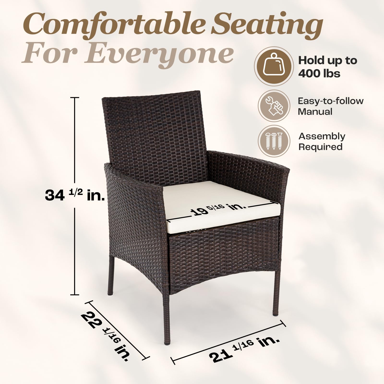 Patio Dining Chairs IDZO Outdoor Dining Chairs Set Of UV - Main Image