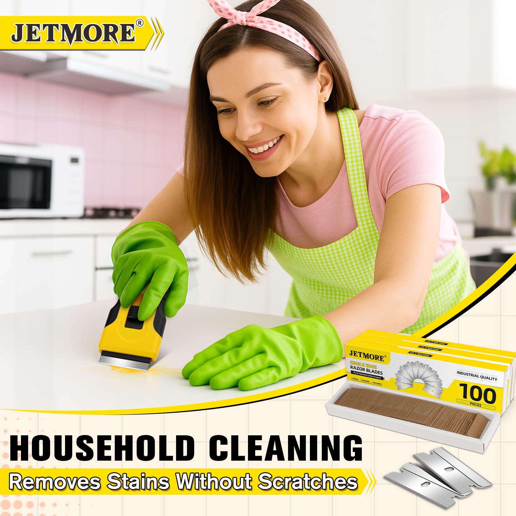 Jetmore Razor Blades - 50 Pack -2 Jetmore Razor Blades - 50 Pack -2