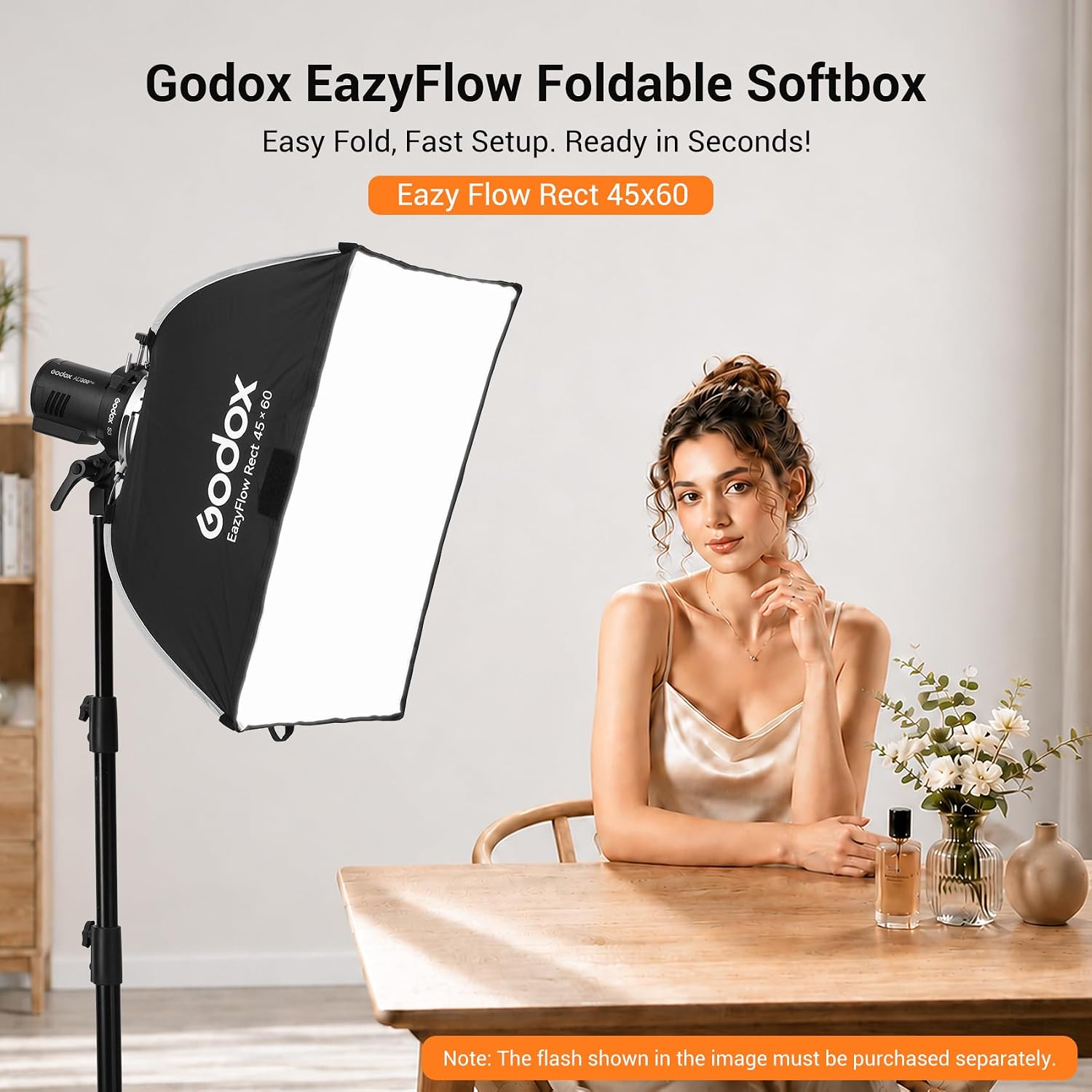 Godox EazyFlow Rect 45x60/17.7x23.6 Foldable Softbox