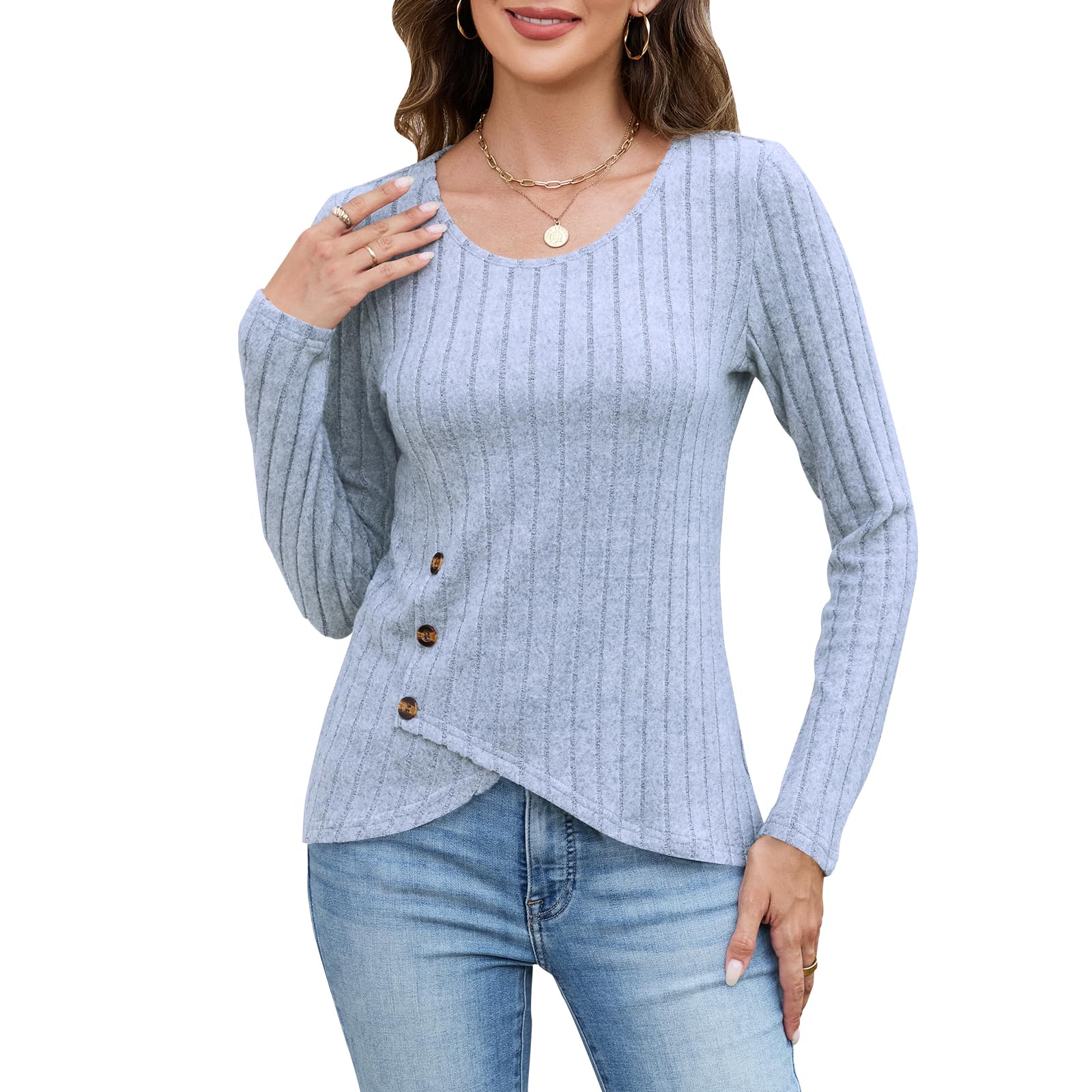 Quatrefox Pullover Damen Winter Pulli Dick Warm Thermo Winte