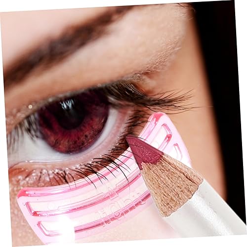 Miniatura 9 de Beaupretty Plantilla de plantilla de guía de delineador de ojos de plástico para mujer, herramienta de maquillaje para principiantes de maquillaje