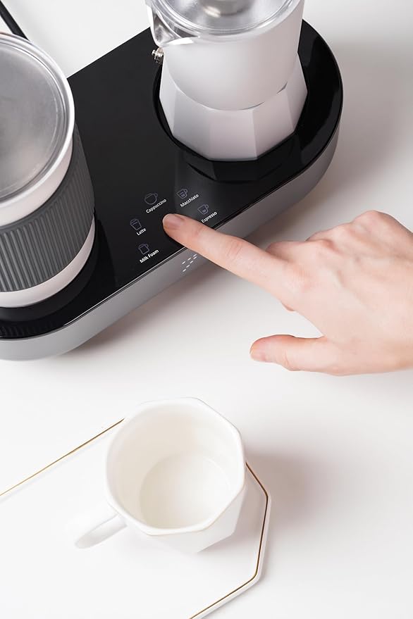 Cafetera Semiautomática con Espumador de Leche y Capacidad 3.5L miniatura 3