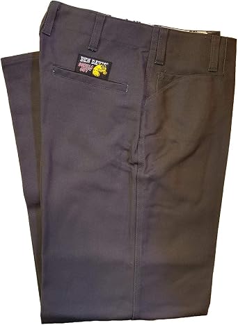 Charcoal Gorilla Cut Loose Fit Pants by Ben Davis Co