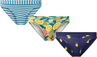 MeUndies FeelFree Bikini Underwear 3-Pack, Soft Tencel Modal Lace Waistband | supremely soft bikini underwear, sustainably sourced tencel micro modal, breathable cozy fabric, flexible comfort waistband