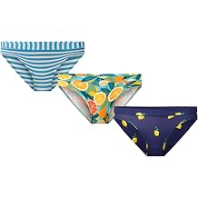 MeUndies FeelFree Bikini Underwear 3-Pack, Soft Tencel Modal Lace Waistband