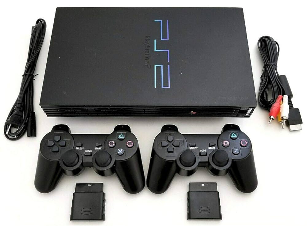 Amazon.com: Sony PS2 Game System Gaming Console with 2