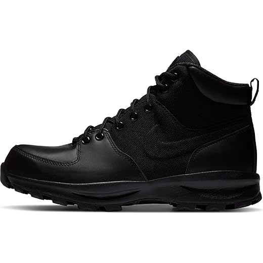 Nike Mens Manoa Leather 454350 003 - Size 8 Black/White