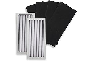 PUREBURG 990051000 Replacement True HEPA Filter Set for Hamilton Beach TrueAir