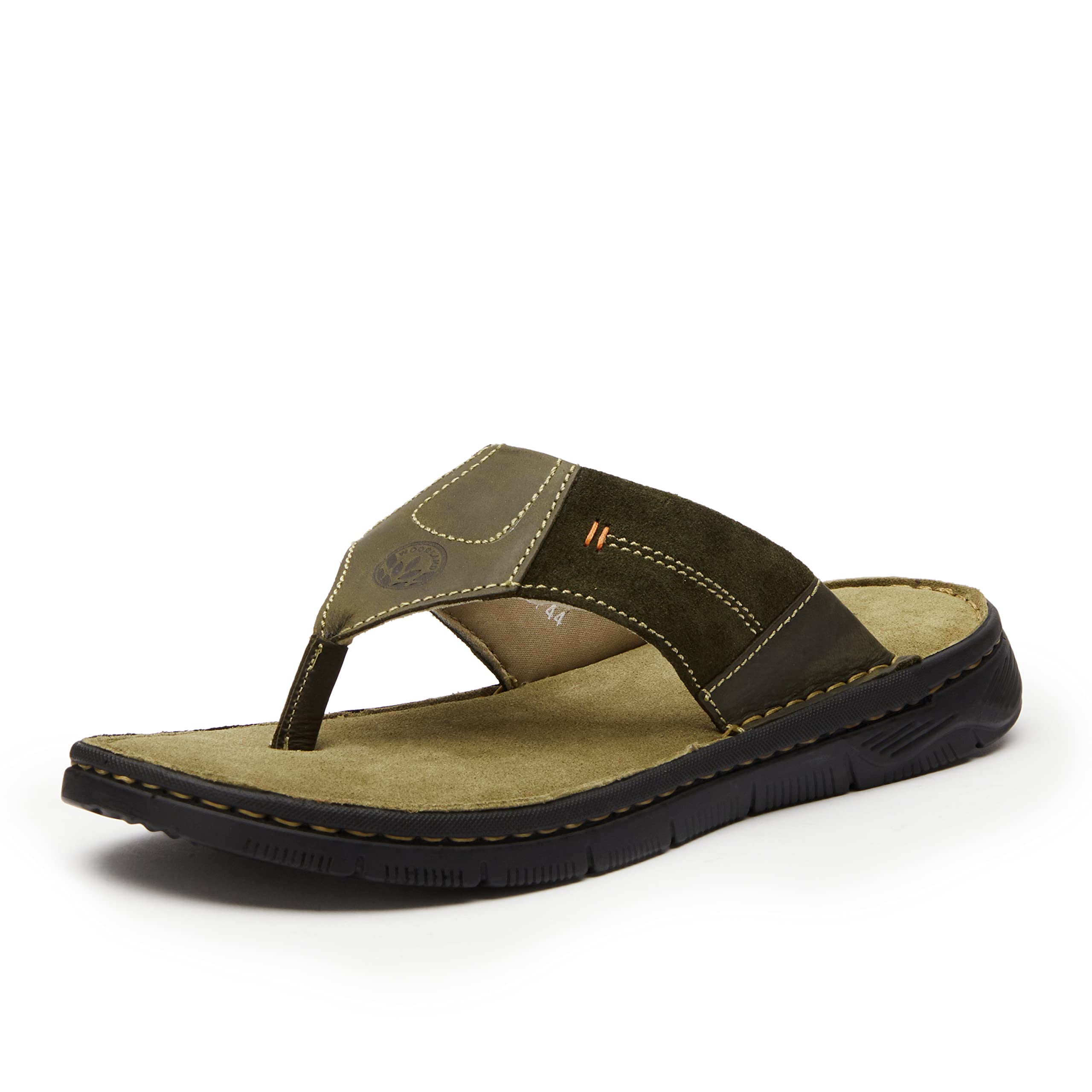 Woodland Mens Olive Green Leather Slipper-9 UK (43 EU) (OGP 3980121) (B0B3SM51VV) Amazon Price History, Amazon Price Tracker