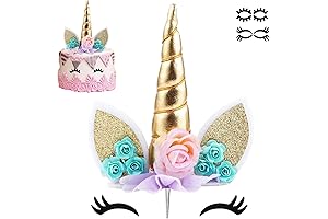 Unicorn Party Cake Topper: Magical Birthday Sparkle