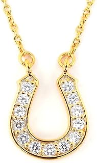 ネックレス 高級 馬蹄 18k Gp ゴールド シルバー 925 Blackdia ブランド Cz ホースシュー キュービックジルコニア メンズ レディース Www Radgroups Ir