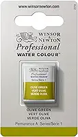 AQUARELA W&N PROF PASTILHA OLIVE GREEN 0101447