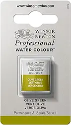 AQUARELA W&N PROF PASTILHA OLIVE GREEN 0101447