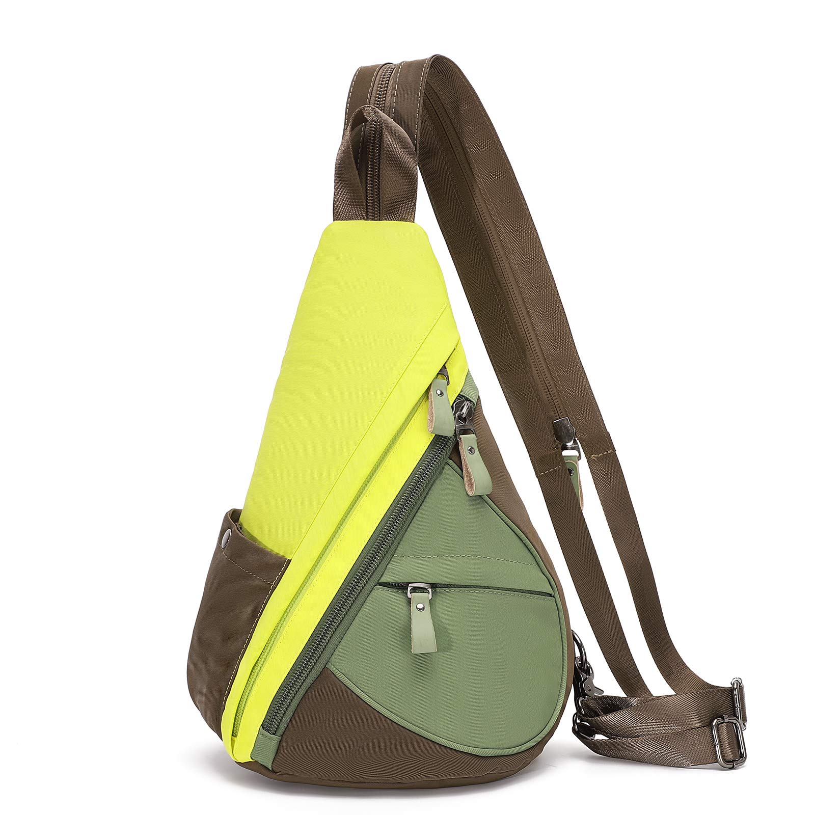 KL928 Nylon Sling Bag - Small Crossbody Backpack Shoulder Casual Daypack Multipurpose Rucksack for Men Women