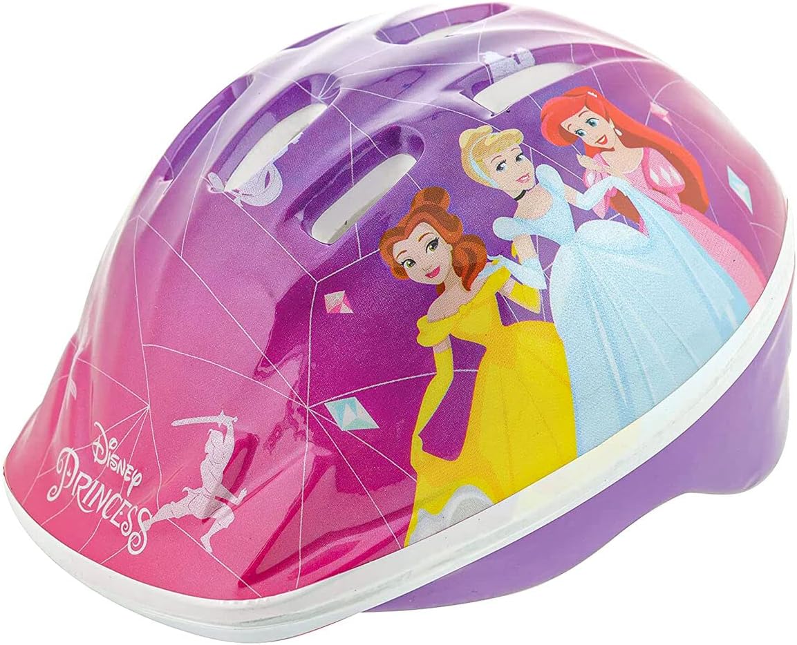 Disney Princess Girl Safety Helmet, Pink, 48-54 cm