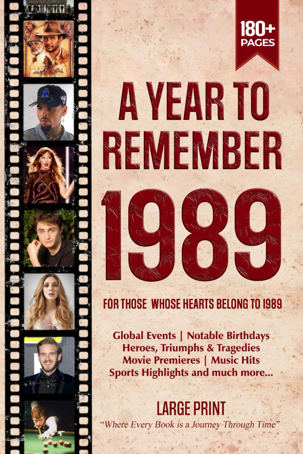 A Year To Remember 1989 History Book: A Nostalgic Tribute for the Radio Babies with Heartfelt Memories of 1989 – An Ideal Gift for Birthdays, Anniversaries, and Special Occasions