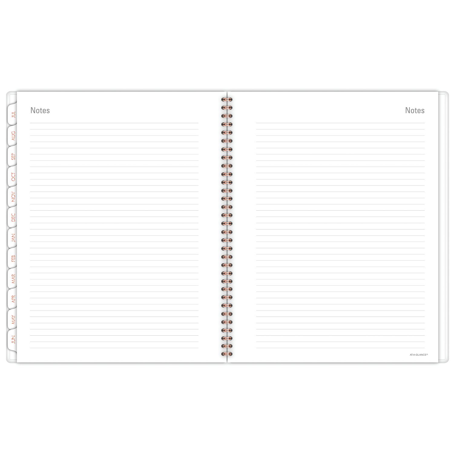 AT-A-GLANCE 1108-905A-42 Akademischer Jahresplaner 2018-2019, groß, 8-1/2 x 11 cm, Blaugrün