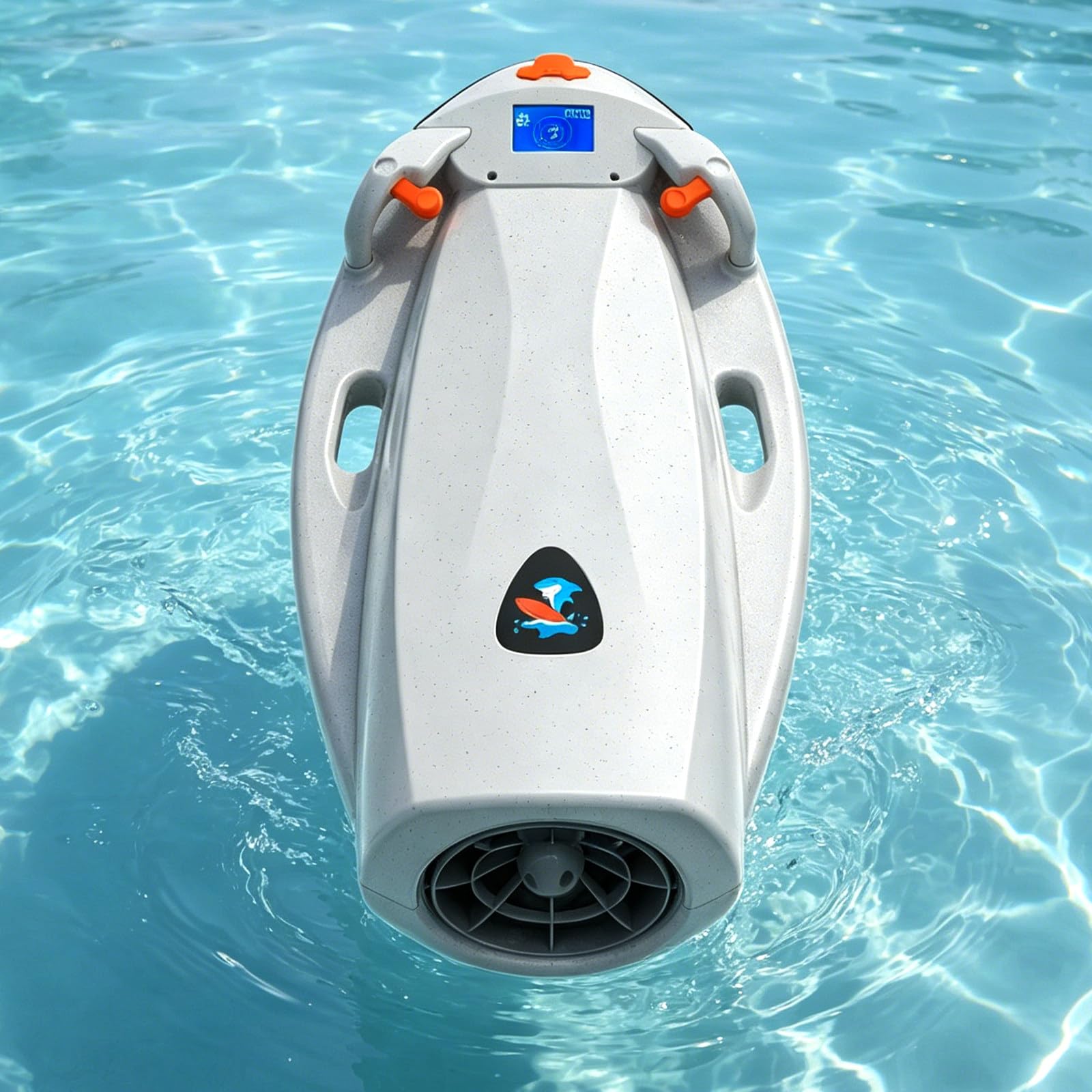 2-In-1 Bodyboard Für Erwachsene - Surfboard Und Unterwasser-Fahrt, 6000W Schubkraft, 40-80 Min Laufzeit, 2-Gang-Steuerung, Tragbares Kickboard Für Pool, See, Meer Und Urlaub