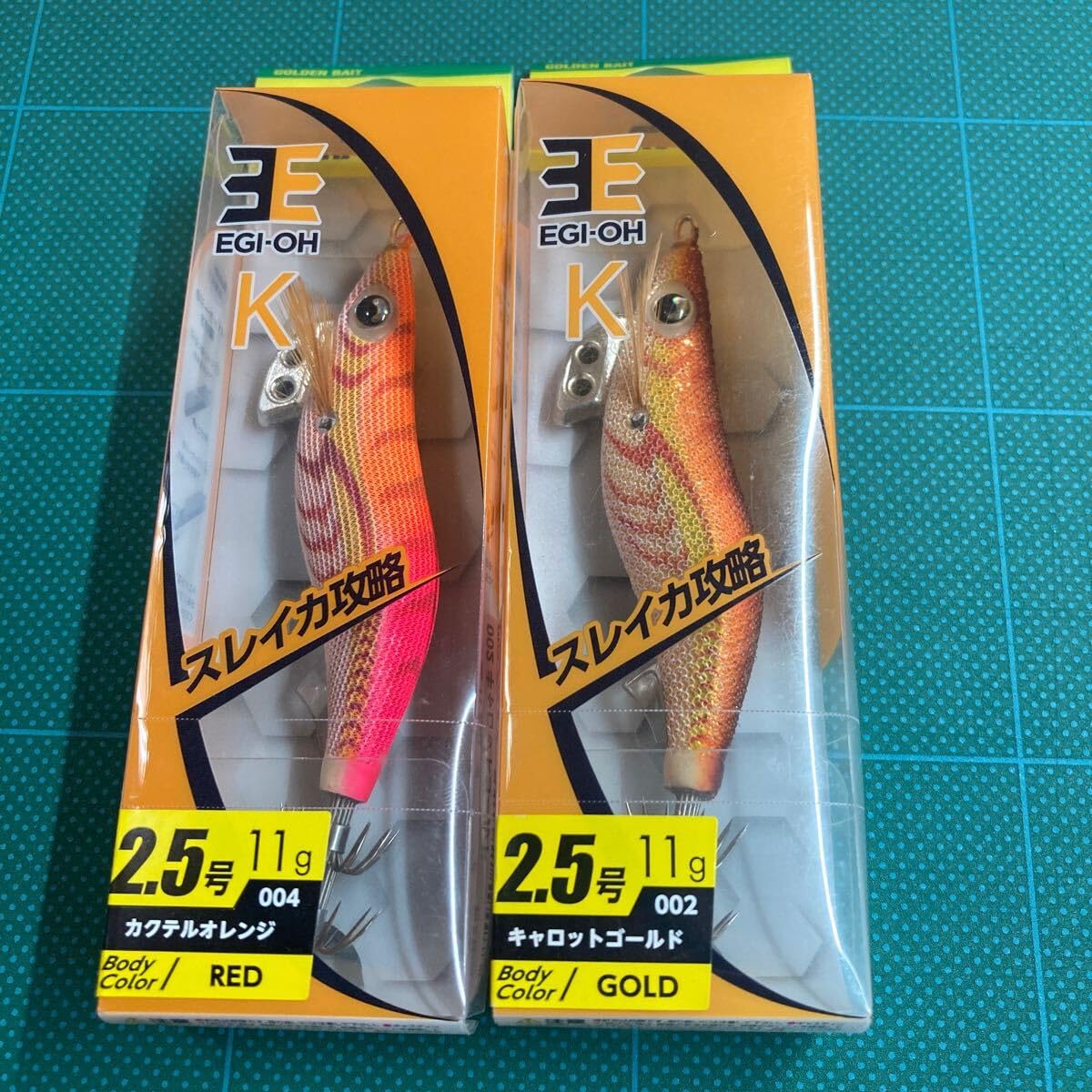 EGI-OH K 2.5 11g RED 5個セット