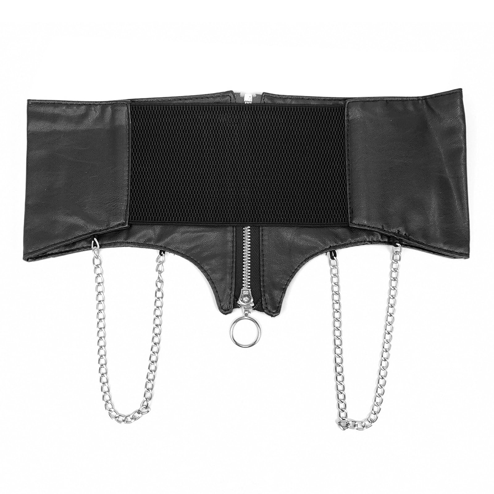 Kangnice Wide Waistband Corset High Elasticity Women's Waist Shaper Daily Wear Corset For Work And Postnatal Use Black