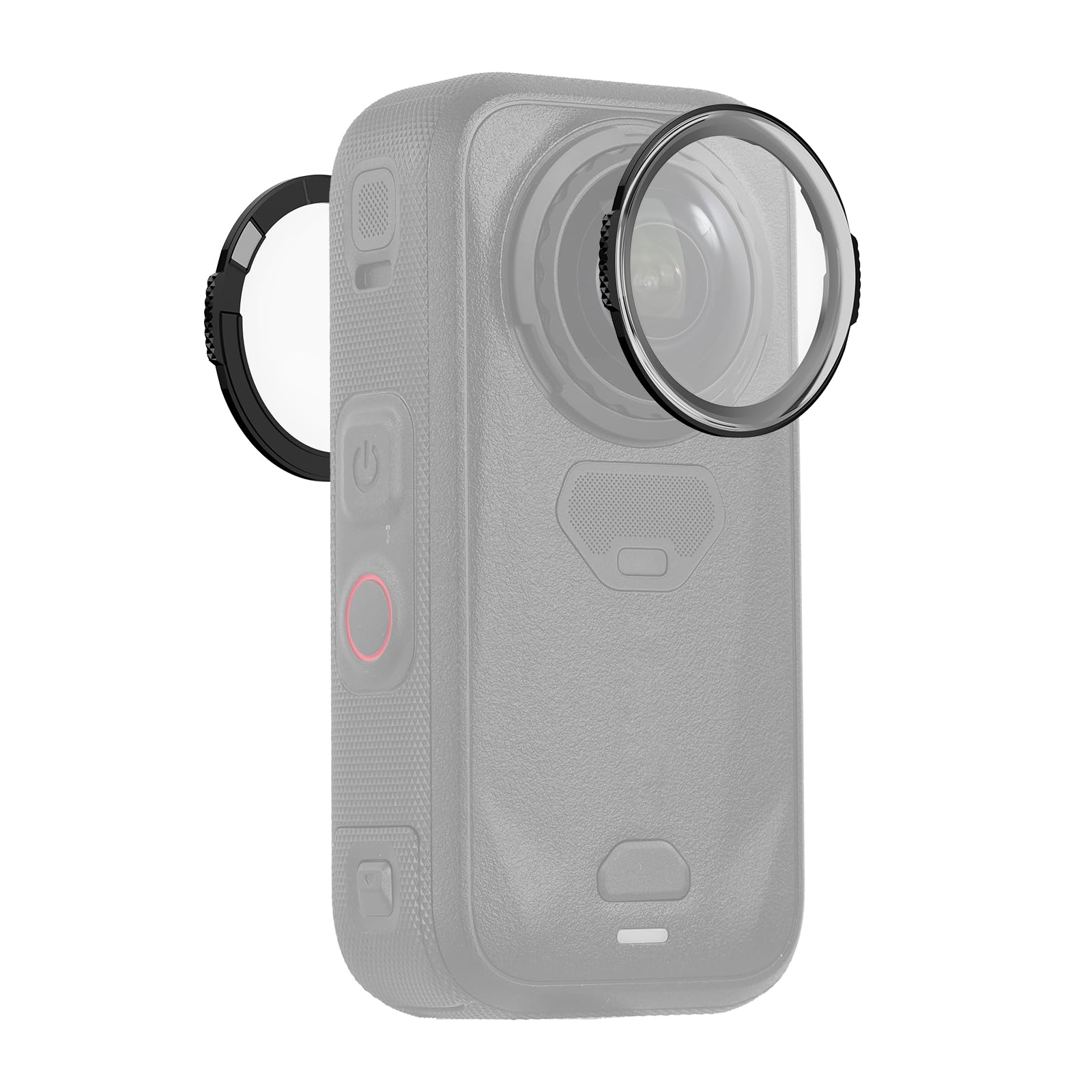 NEEWER Objektivschutzabdeckung kompatibel mit Insta360 X6 nur, 2er Pack | Fotografie Zubehör für Objektivschutz von Actionkameras, 9H Härte, HD gehärtetes Glas, inkl. Aufbewahrungsbox Reinigungstuch