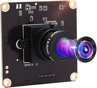 ELP Webcam 1080P 60fps/ 720P 120fps/ 360P 260fps High Frame Rate USB Camera Module for Windows/Linux/Andorid