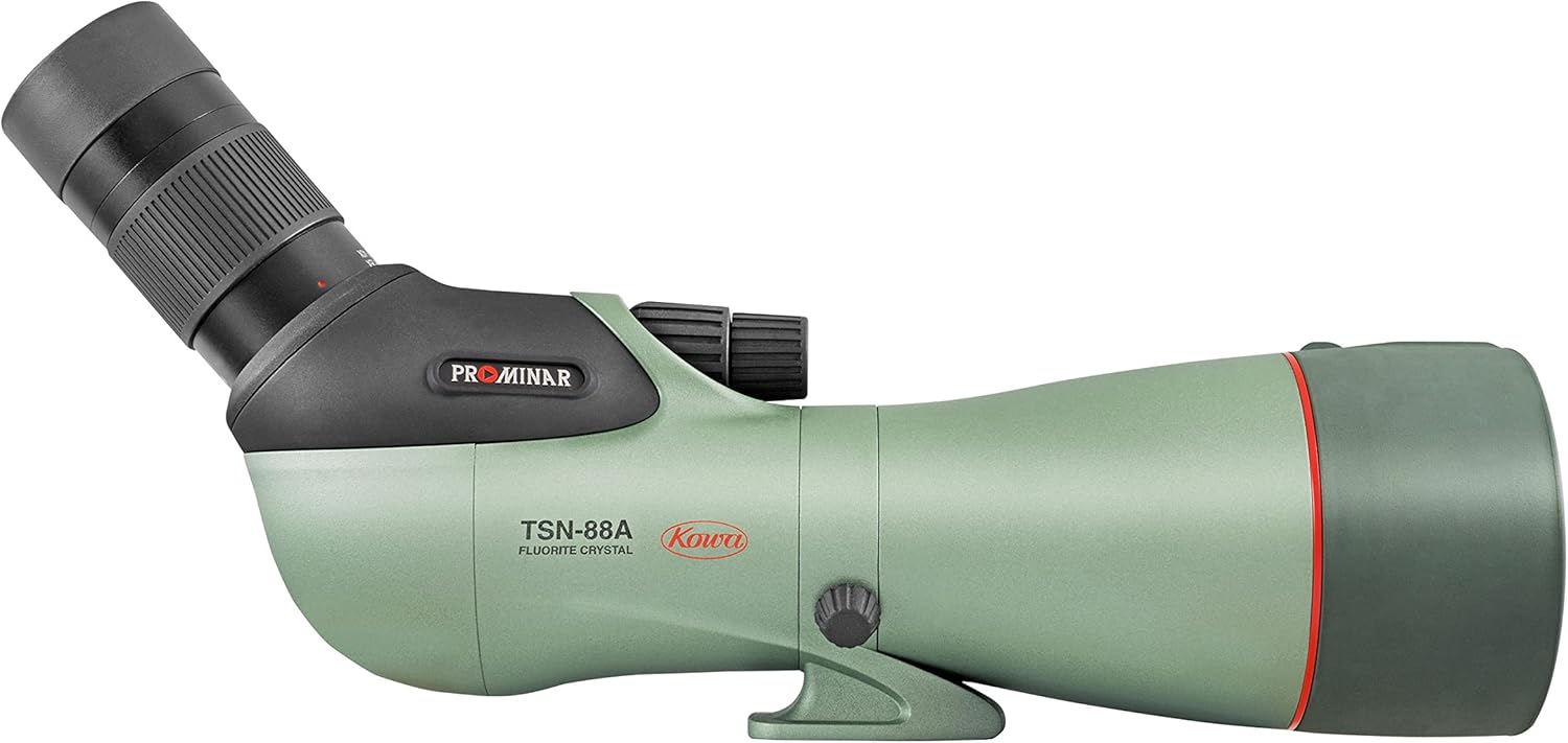 Kowa TSN-88A PROMINAR Pure Fluorite Angled Spotting Scope with TE-11WZ II 25-60x Wide Angle Zoom Eyepiece