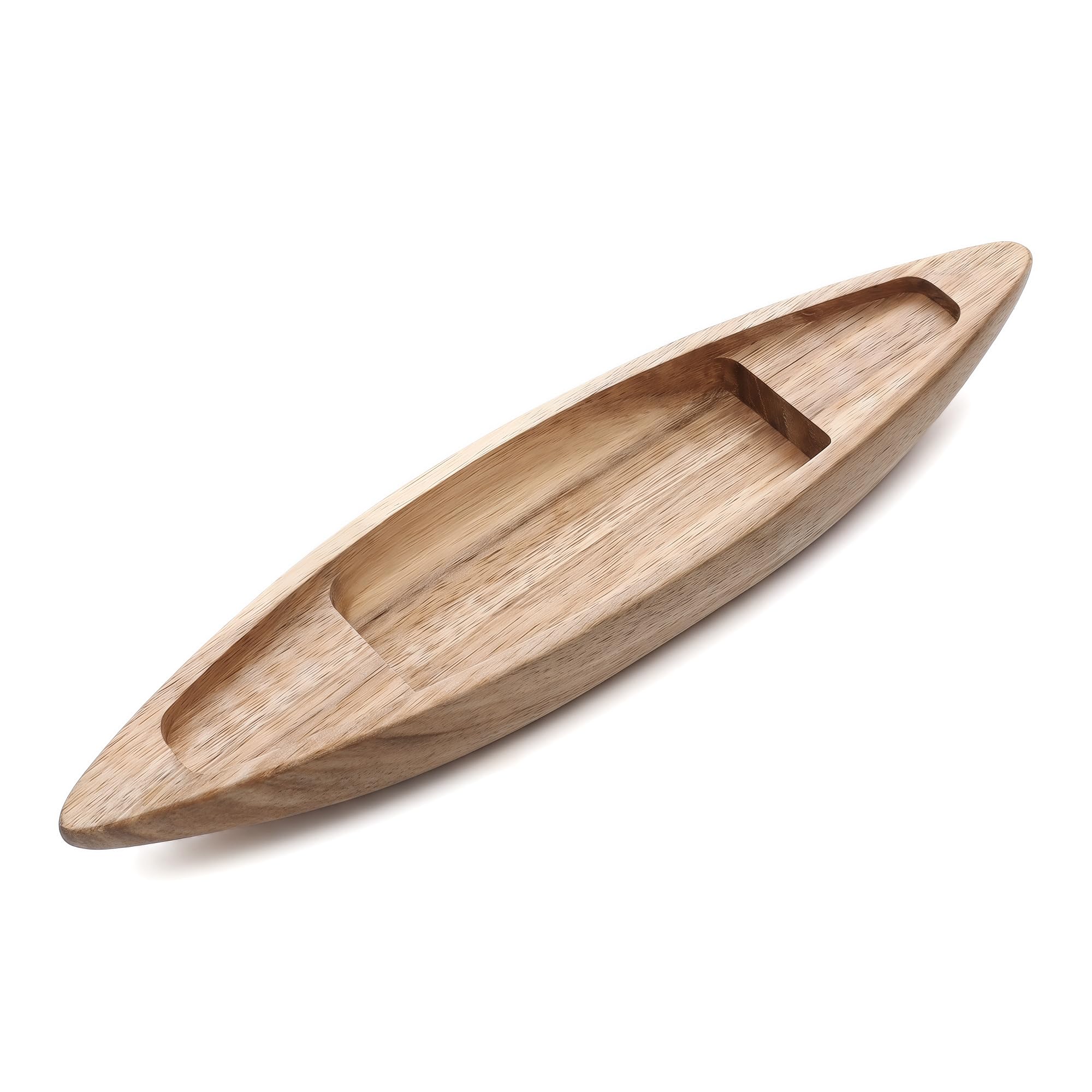 Jouet artisanal bateau en bois brut et maquette de pêche à décorer soi-même