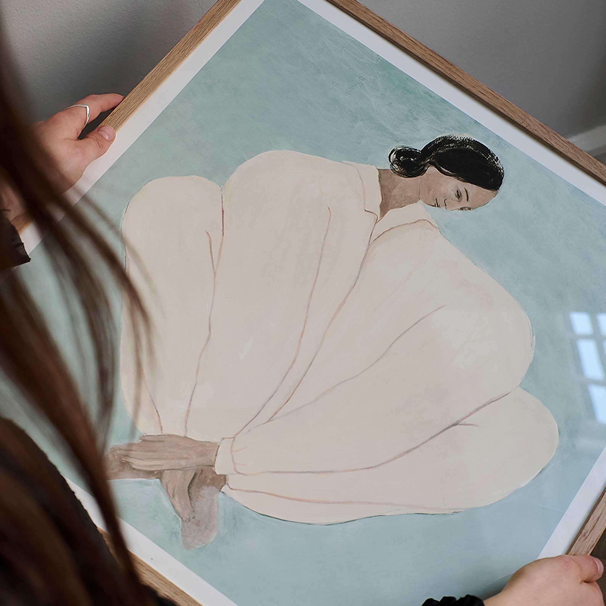 Amazon.com: THE POSTER CLUB MEET ME AT JAURÈS 50x50cm Nordic