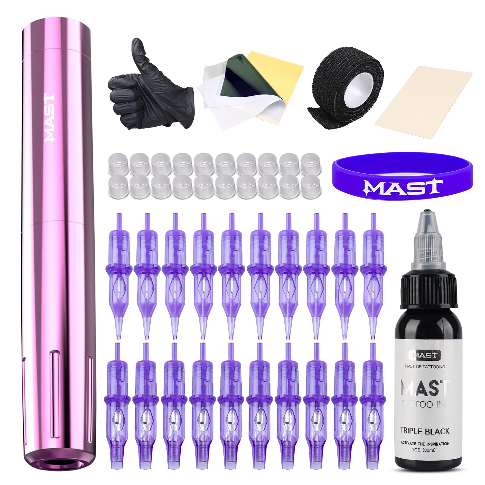 Amazon.com: Mast Tattoo Tour Y22 Tattoo Gun Kit Complete Tattoo