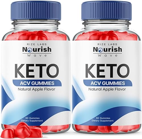Paquete de 2 gomitas Nourish Wave Keto ACV para pérdida de peso avanzada, oficiales, gomitas Nourish Wave Keto, opiniones de Nourish Wave Keto, ACV