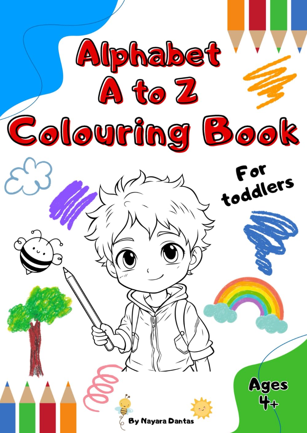 Alphabet A to Z - Colouring Book