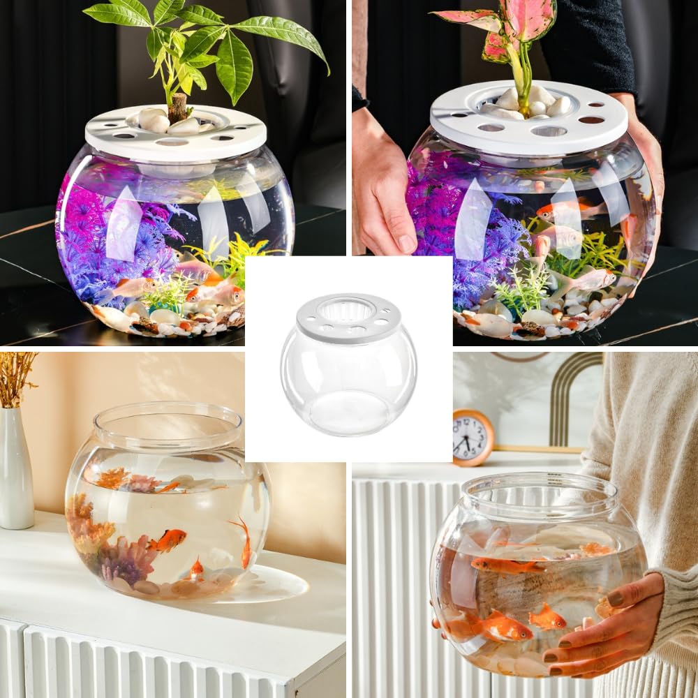 リンゴ型透明プラスチック容器400ml50個入りアクアリウム