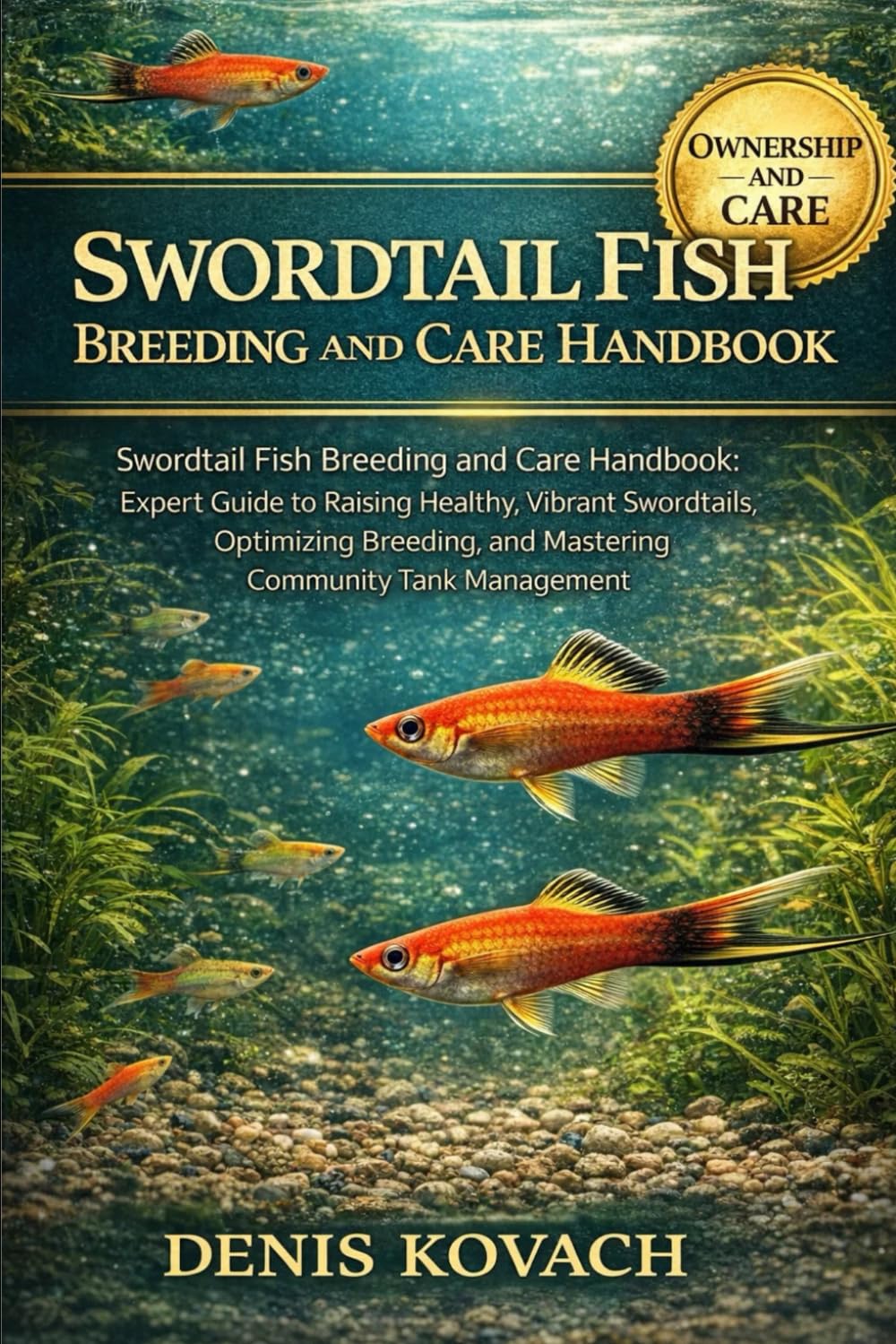 SWORDTAIL FISH BREEDING AND CARE HANDBOOK: Swordtail Fish Breeding and Care Handbook: Expert Guide to Raising Healthy, Vibrant Swordtails, Optimizing Breeding, and Mastering Community Tank Management