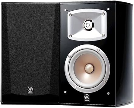 YAMAHA NS-333 2-Way Bass Reflex Bookshelf Speakers Pair Black