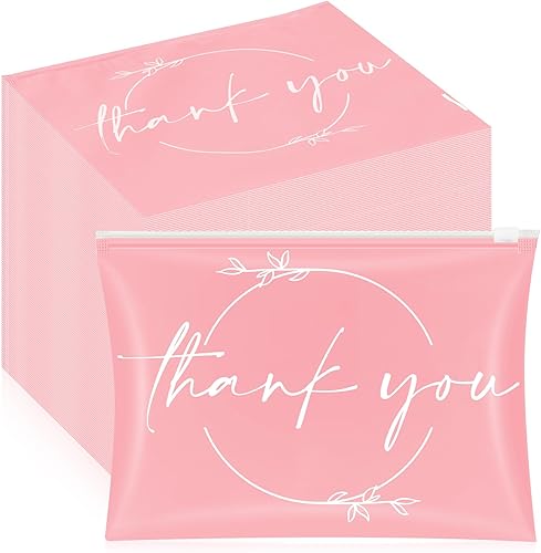 Miniatura 7 de Ireer 100 bolsas de maquillaje de regalo de agradecimiento, bolsas de cosméticos EVA con cremallera, bolsas de agradecimiento, mini bolsa de aseo a