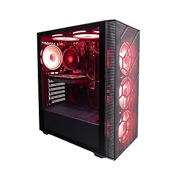GTR Gaming PC AMD Ryzen 5 5500 NVIDIA RTX 3050, Black