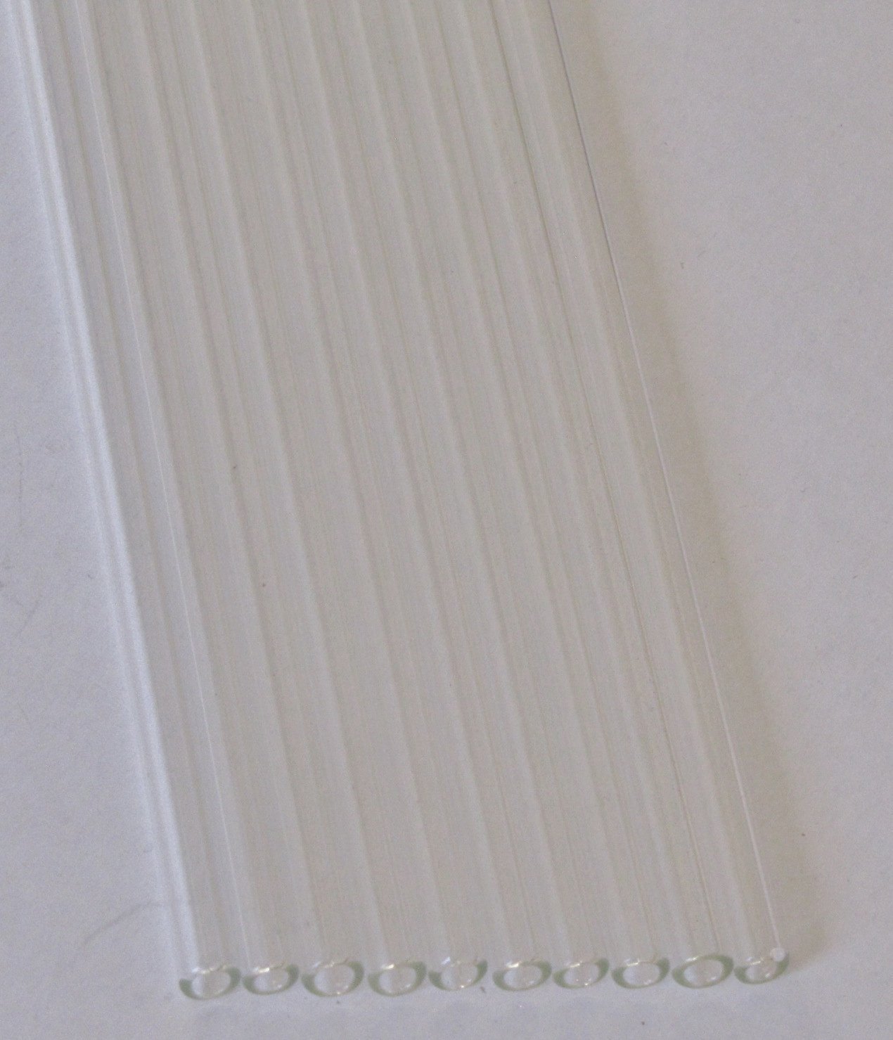 Pack of 10 Glass Tubing, 12 Inch Long, Borosilicate Glass, Out Diameter 12mm