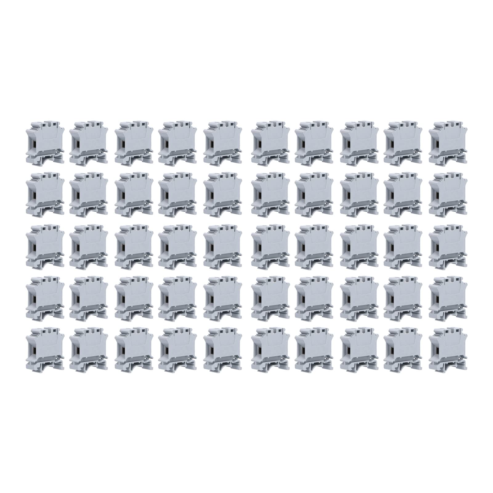 Morsettiera per guida, Morsettiera per guida DIN Buona conduttività Universale 25mm² 800V UK-25N Professionale per connessione elettrica per tecnici