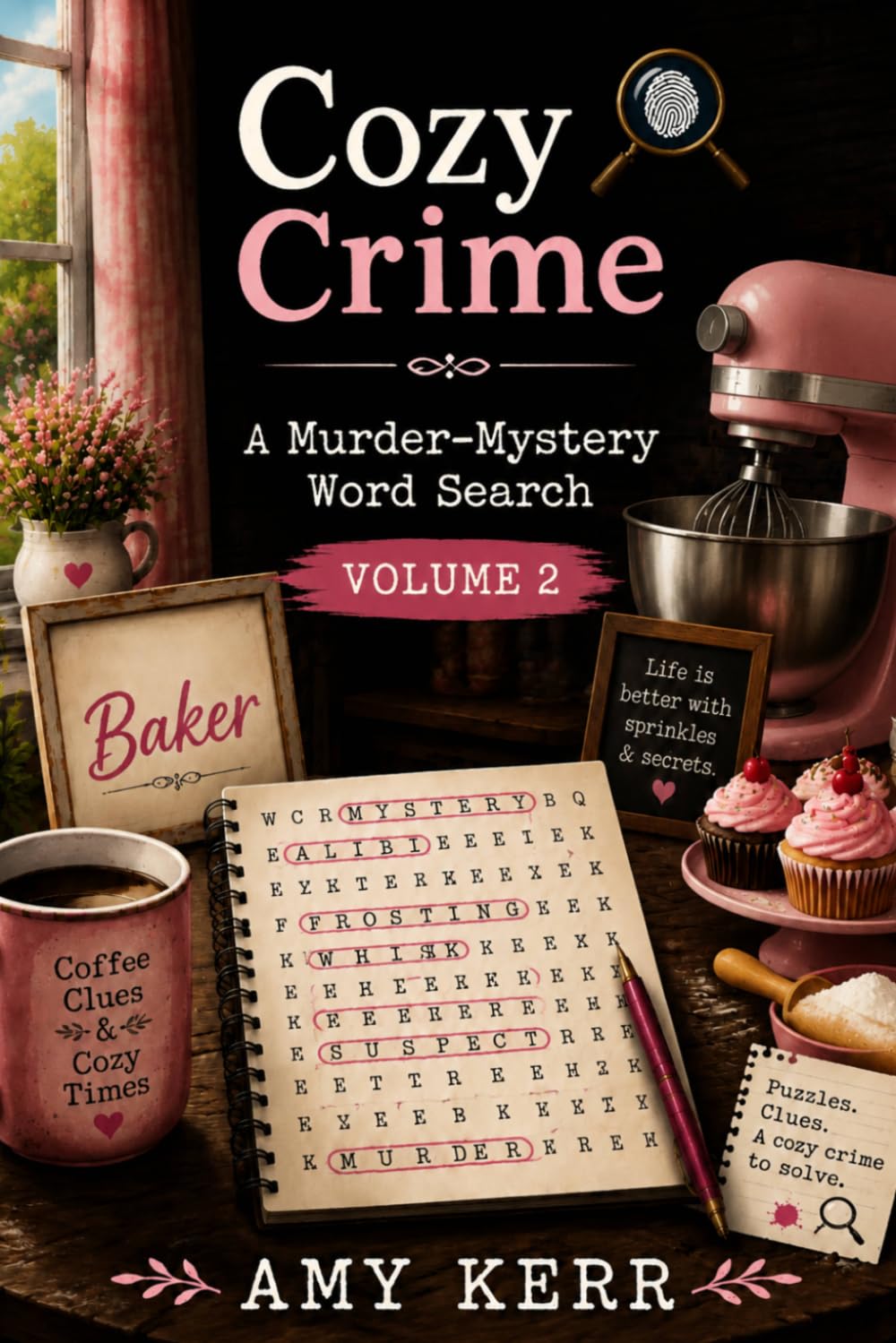 Cozy Crime: A Murder-Mystery Word Search Volume 2