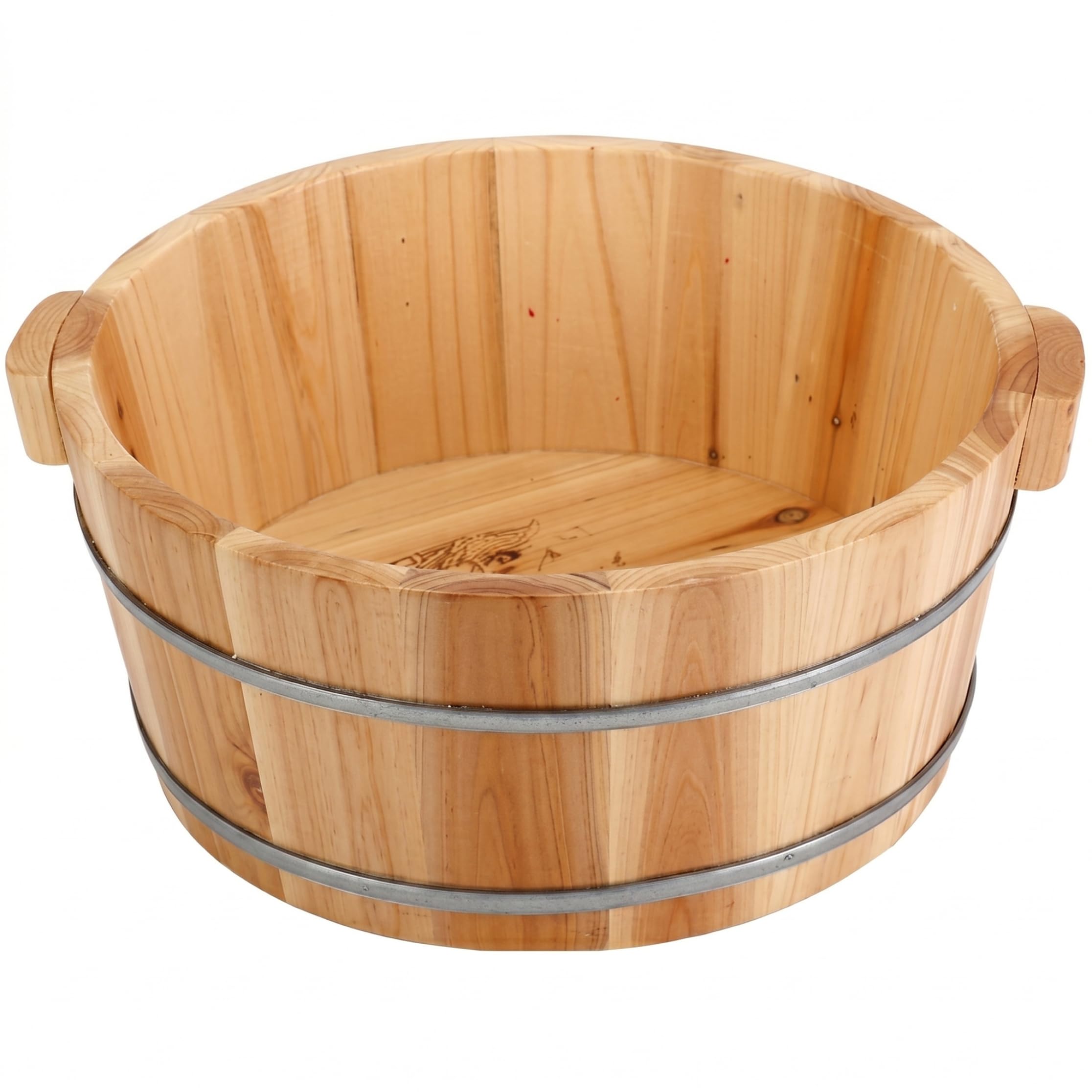 Eimer zum Einweichen der Füße, Fußbadewanne aus Holz für das Spa zu Hause