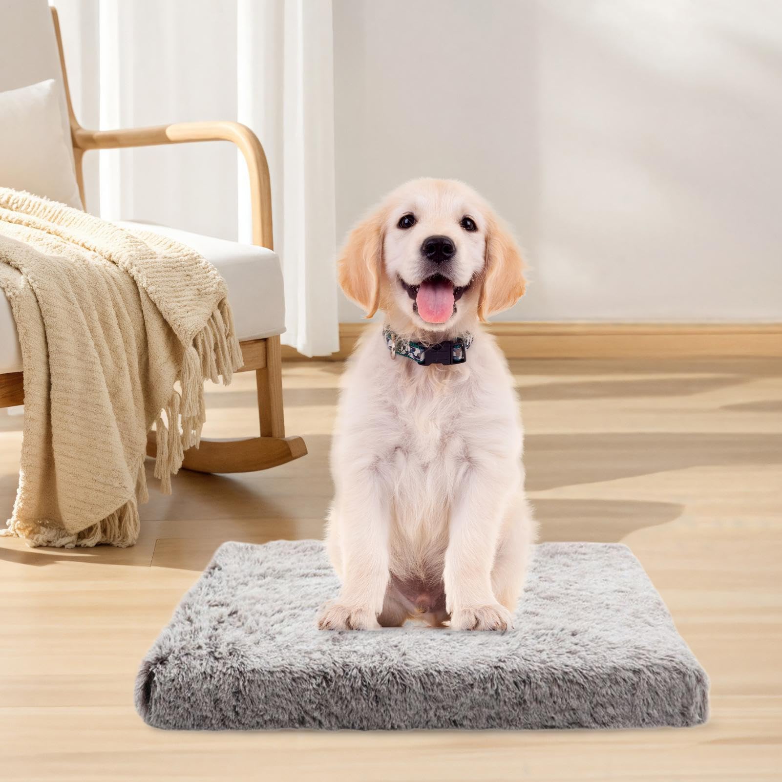 Tapis Chauffant Pour Chats Doux et Pelucheux