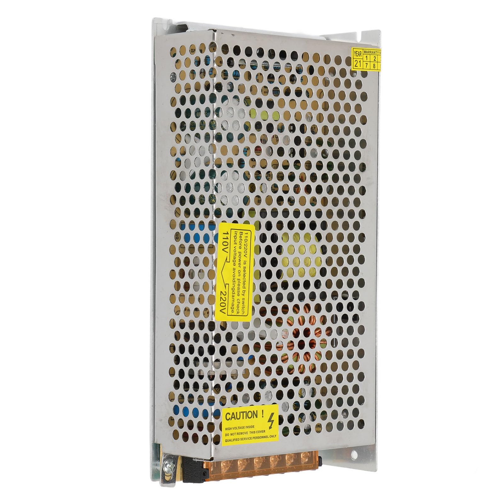 Ejoyous Alimentatore CC Trasformatore di Alimentazione in Lega di Alluminio da 110 V 220 V a 12 24 150 W con Protezione da Sovraccarico da Cortocircuito per Strisce LED Radio Computer Uso Interno
