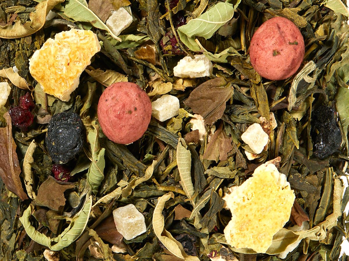 teemando® 1 gk Grün-/Weißteemischung Zitronensahne & Kirsche [Zitronen-Sahne- Kirsch-Note] aromatisiert