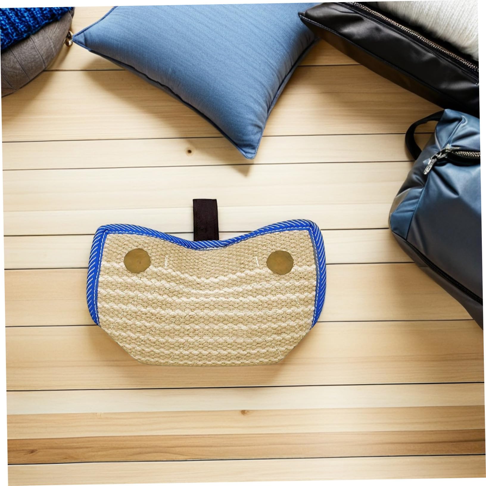 iplusmile Bite Pillow para Perros con Juguete de Jute Resistente para Entrenamiento Fortalece Mordida para Perros Medianos y como Pastor Alemán y Rottweiler